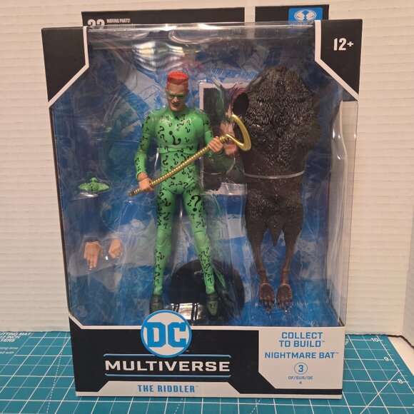 Nightmare Riddler Toys | Mcfarlane Dc Multiverse The Riddler Batman Forever With Baf ...